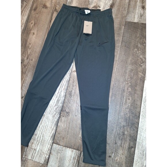 NEW! Women's Nike Dri-Fit Academy Soccer Track Pants, Gray/Grey Size Small - Picture 2 of 9